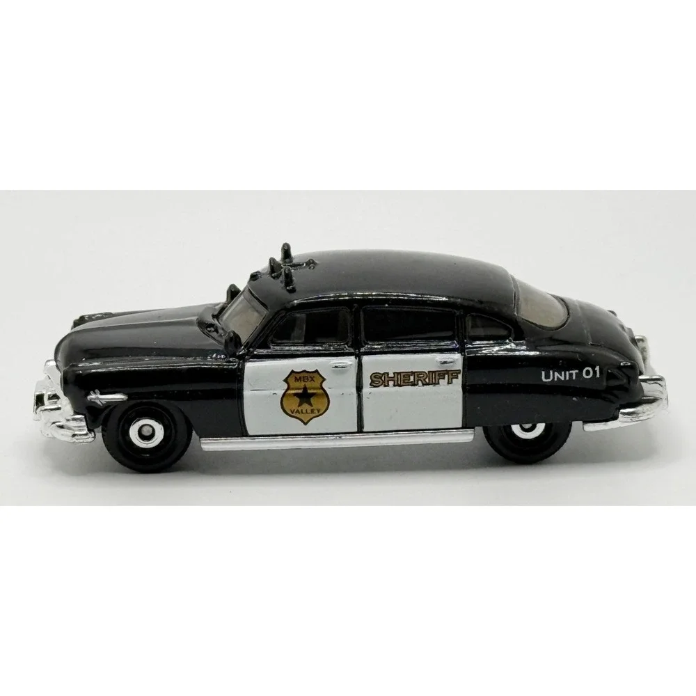 Matchbox 1951 Hudson Hornet Sheriff Mbx Car Valley Black/White Loose‎ 2016